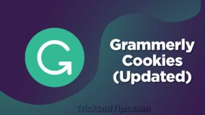 Grammerly Cookies