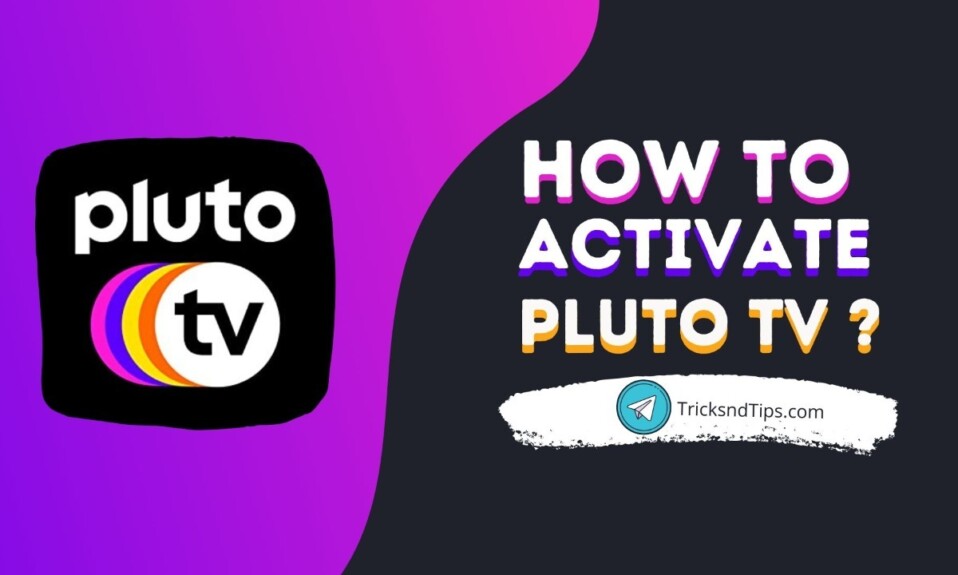 How to activate pluto tv