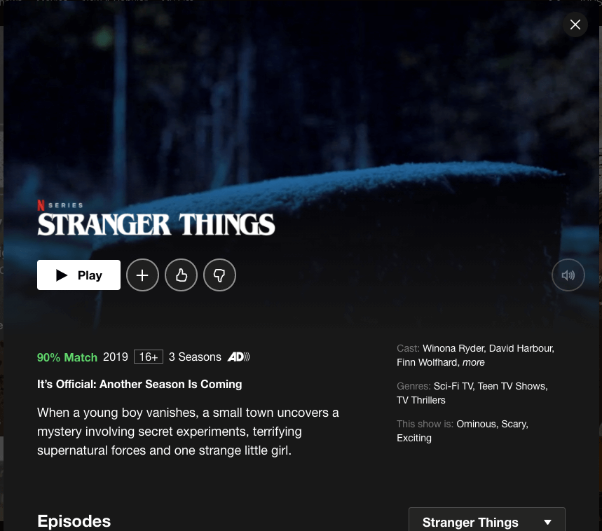 Stranger Things season 4 

