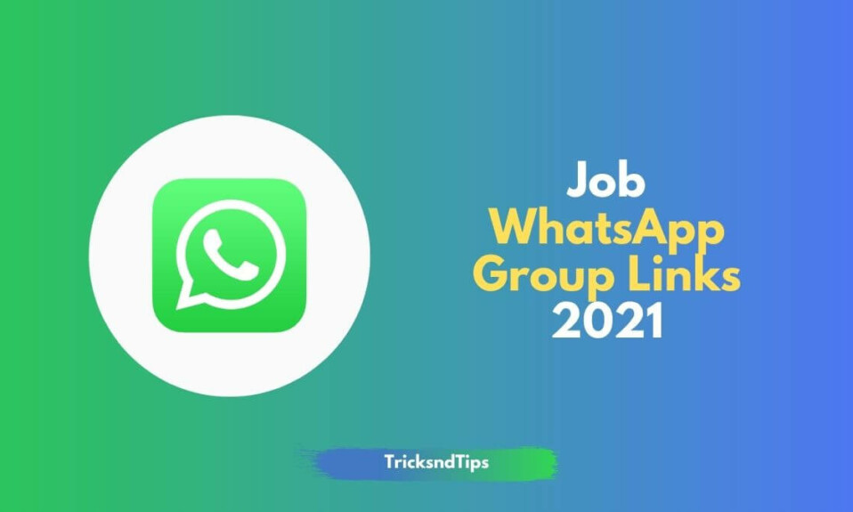 job whatsapp group links