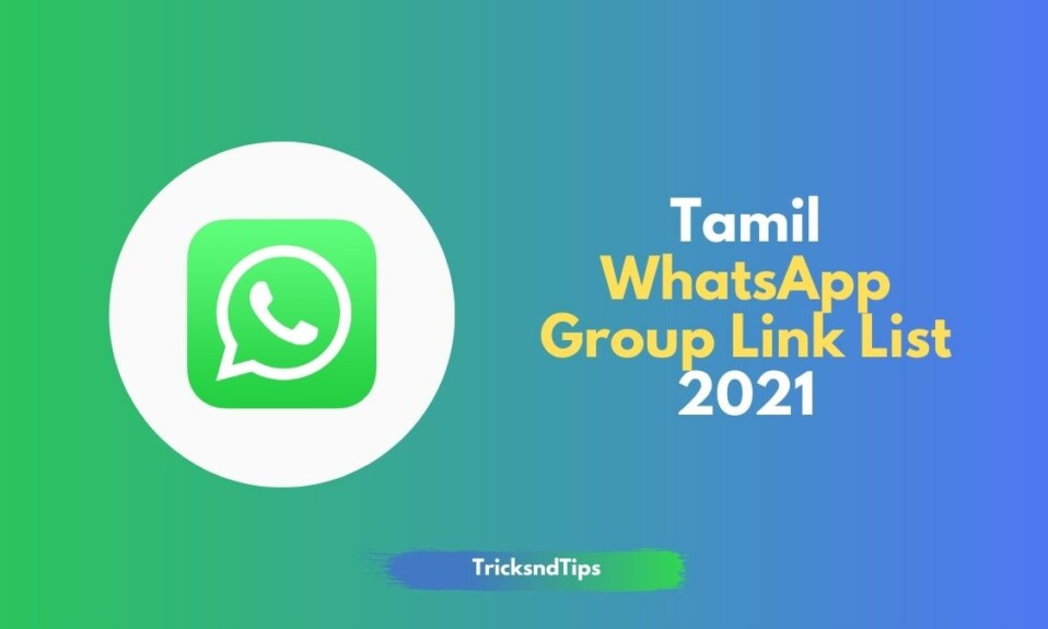 Tamil WhatsApp groups