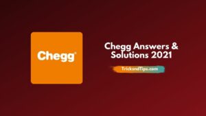 image of Chegg Answers & Solutions 2021
