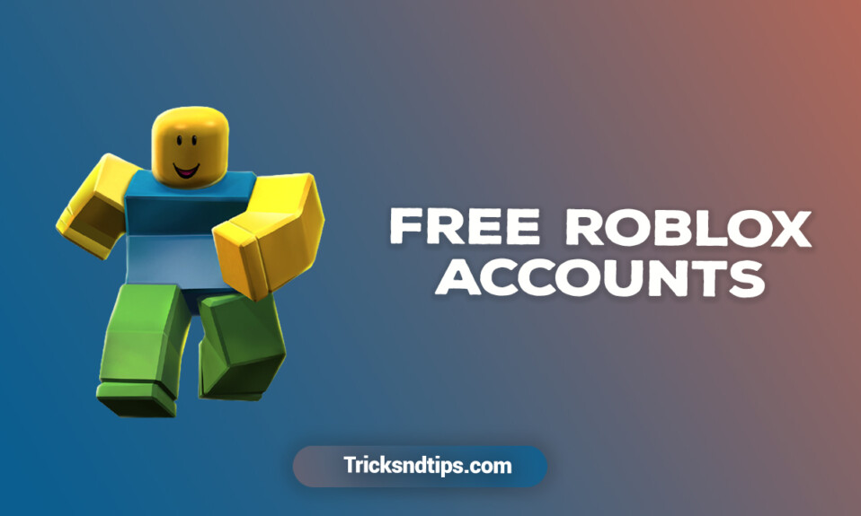image of Free Roblox Accounts