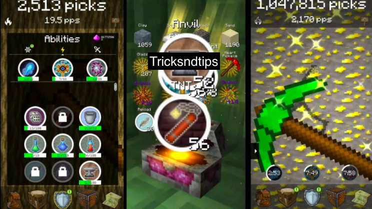 image of Screenshots of Pickcrafter Mod Apk