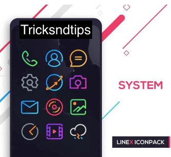 image of Screenshots of LineX Icon Pack