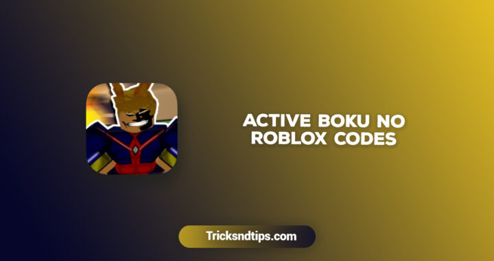 Active Boku No Roblox Codes [September 2021]