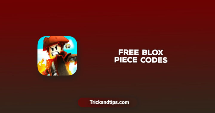 Free Blox Piece Codes [September 2021]