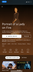 Retrato de una dama en llamas