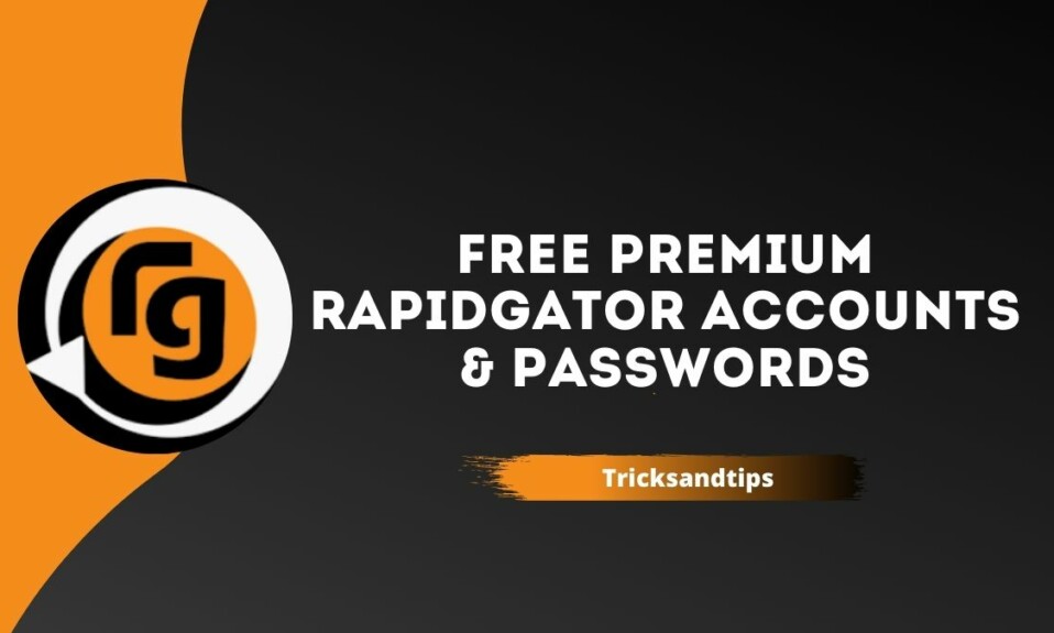Free Premium Rapidgator Accounts & Passwords