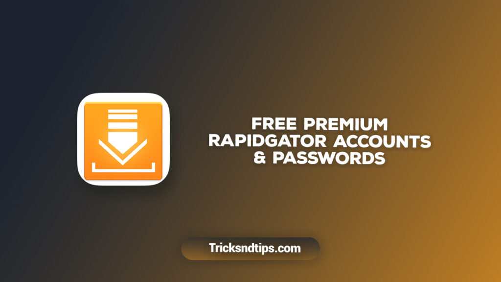 Cuentas Rapidgator Premium gratuitas