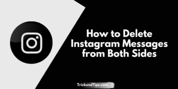 How to Delete Instagram Messages from Both Sides ( Easy And Working) 2023