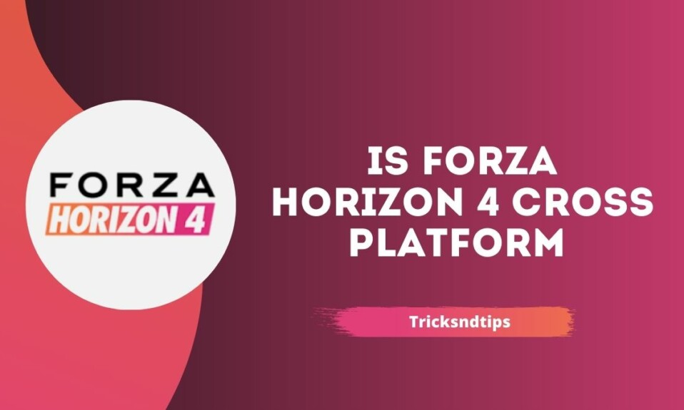 Is Forza Horizon 4 Cross Platform