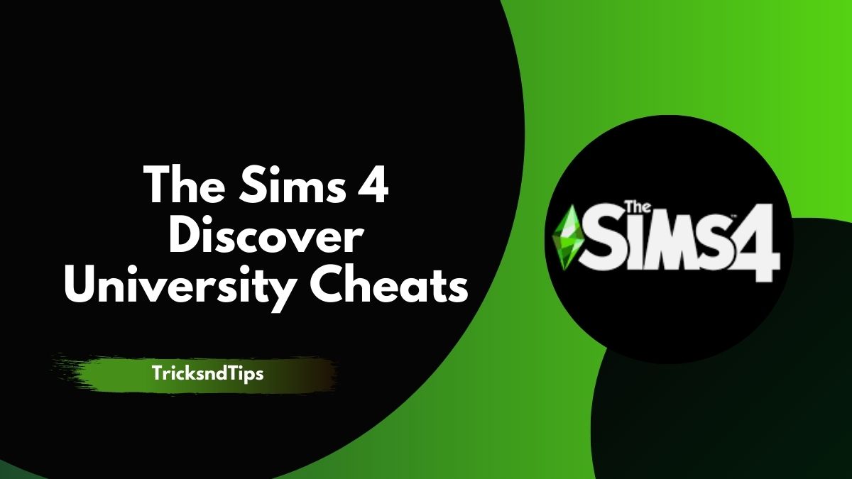 The Sims 4 Discover University Cheats and how to use them! 