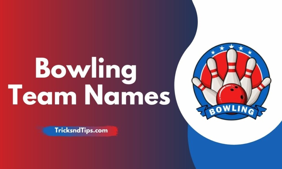 Bowling Team Names_