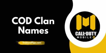 359 + Cool, Good, Funny, Best COD Clan Names (últimos y nuevos) 2023