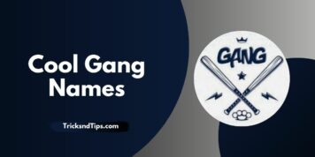968 + Cool Gang Names ( Unique,  Cool, Street, Best, & Scary )