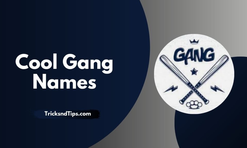 Cool Gang Names