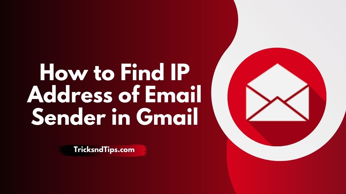 tracking ip address from email
