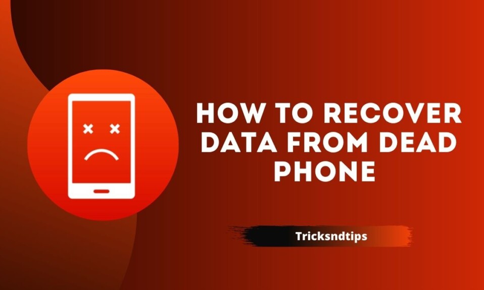 How to Recover Data from Dead Phone