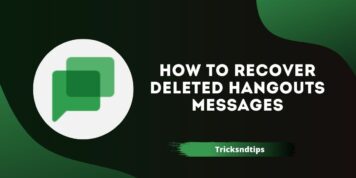 How to Recover Deleted Hangouts Messages (Google Chat)
