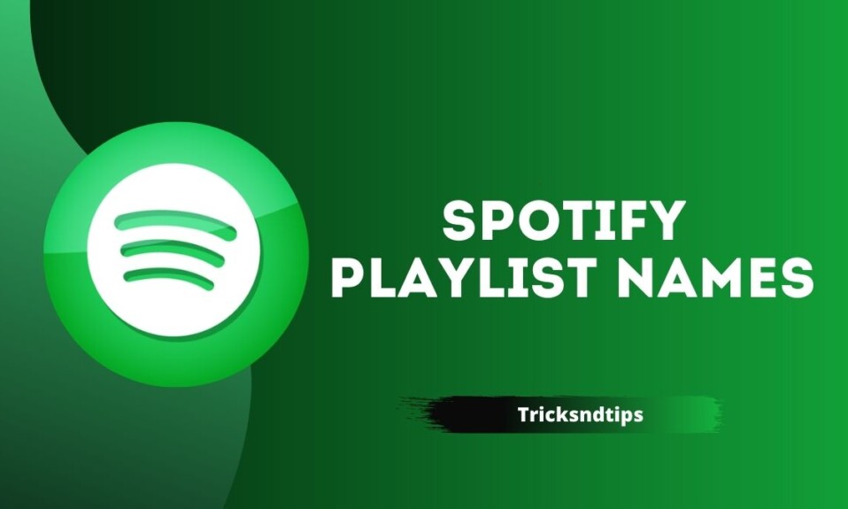Best Spotify Playlist Names