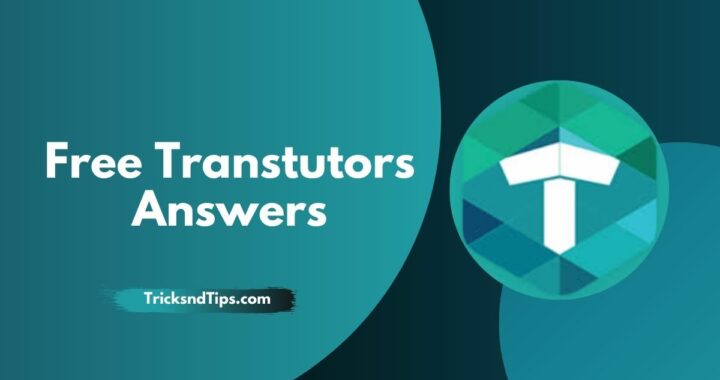 Free Transtutors Answers ( Unblur Answers )