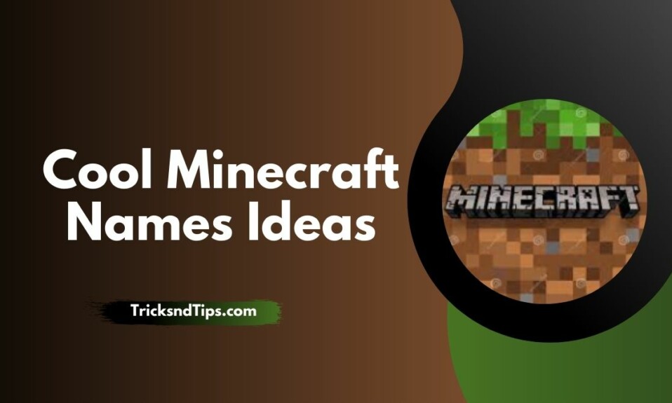 Cool Minecraft Names Ideas