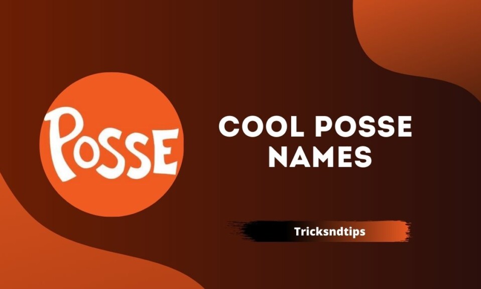 Cool Posse Names