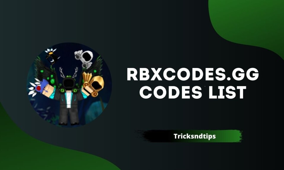 Rbxcodes.gg Codes List 