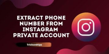 Extract Phone Number from Instagram Private Account ( Quick & Working Tips )