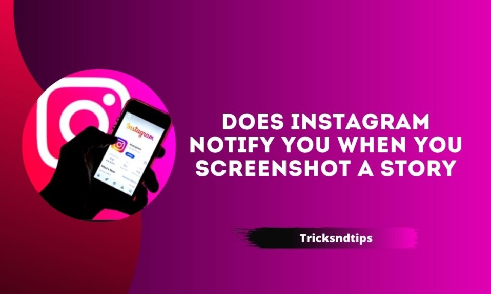 Does Instagram Notify you when you Screenshot a Story