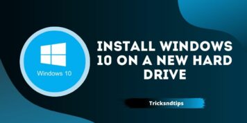 How To Install Windows 10 On A New Hard Drive ( 100 % Working Guide )