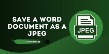 How To Save A Word Document As A Jpeg ( Deatailed Guide )