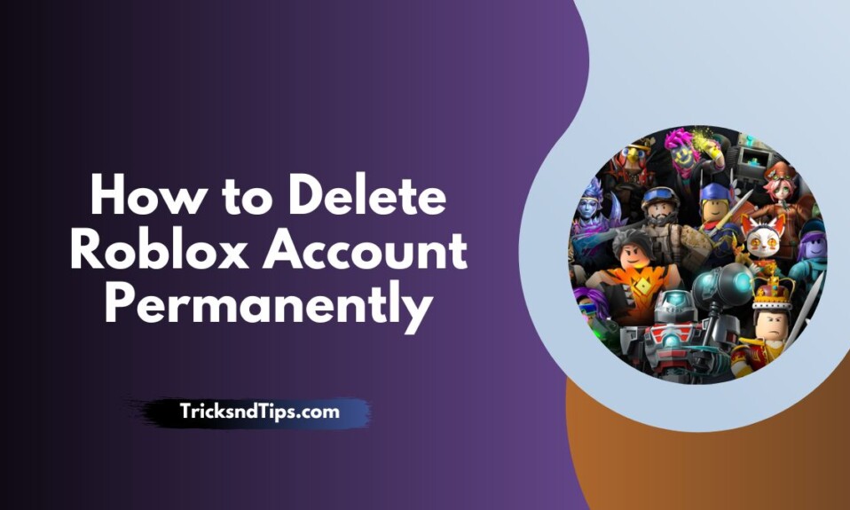 How to Delete Roblox Account Permanentl