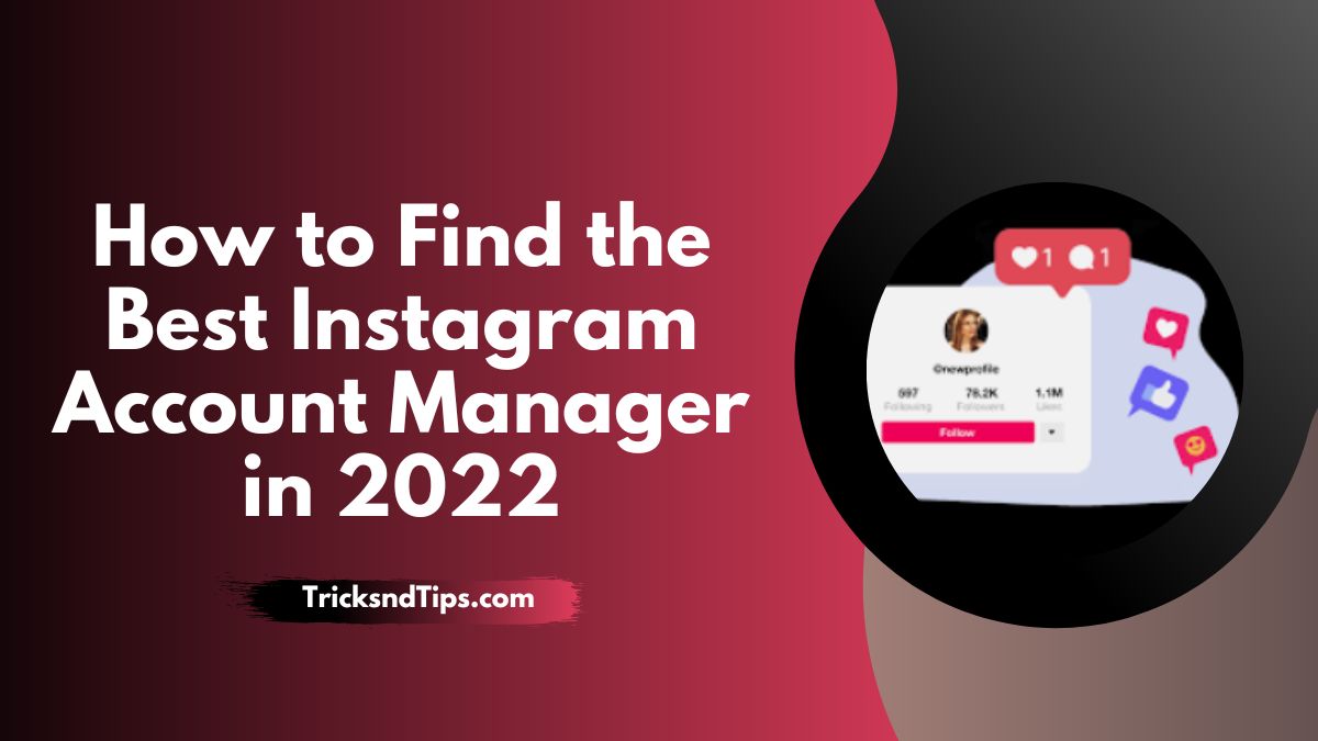 How to Find the Best Instagram Account Manager in 2022 ( 100 % Working )