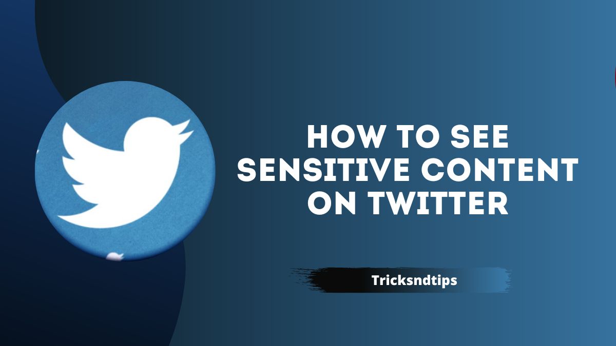 How to See Sensitive Content on Twitter?‍ ( Easy & Working Methods ) 2023
