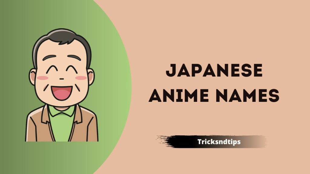 Japanese Anime Names