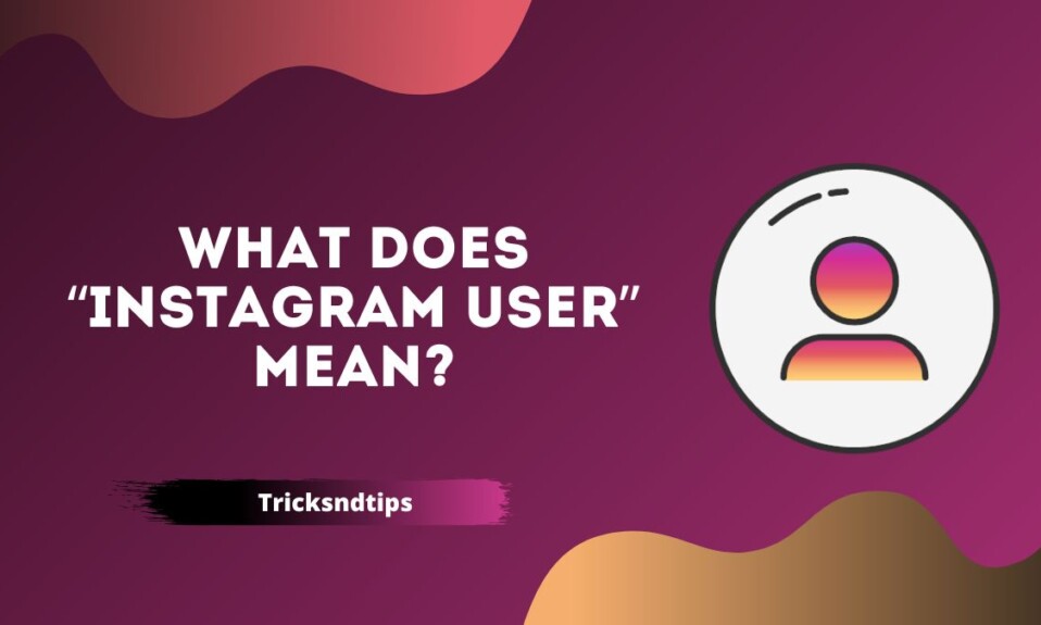 What Does “Instagram User” Mean
