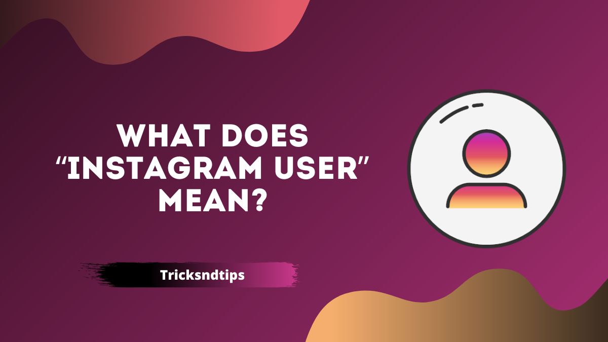 What Does “Instagram User” Mean? ( Detailed Guide ) 2022