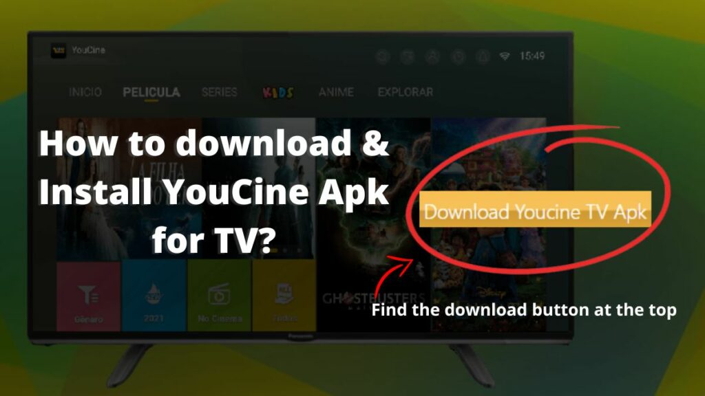 How to download & Install YouCine Apk for Smart TV