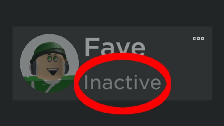 Inactive roblox что значит