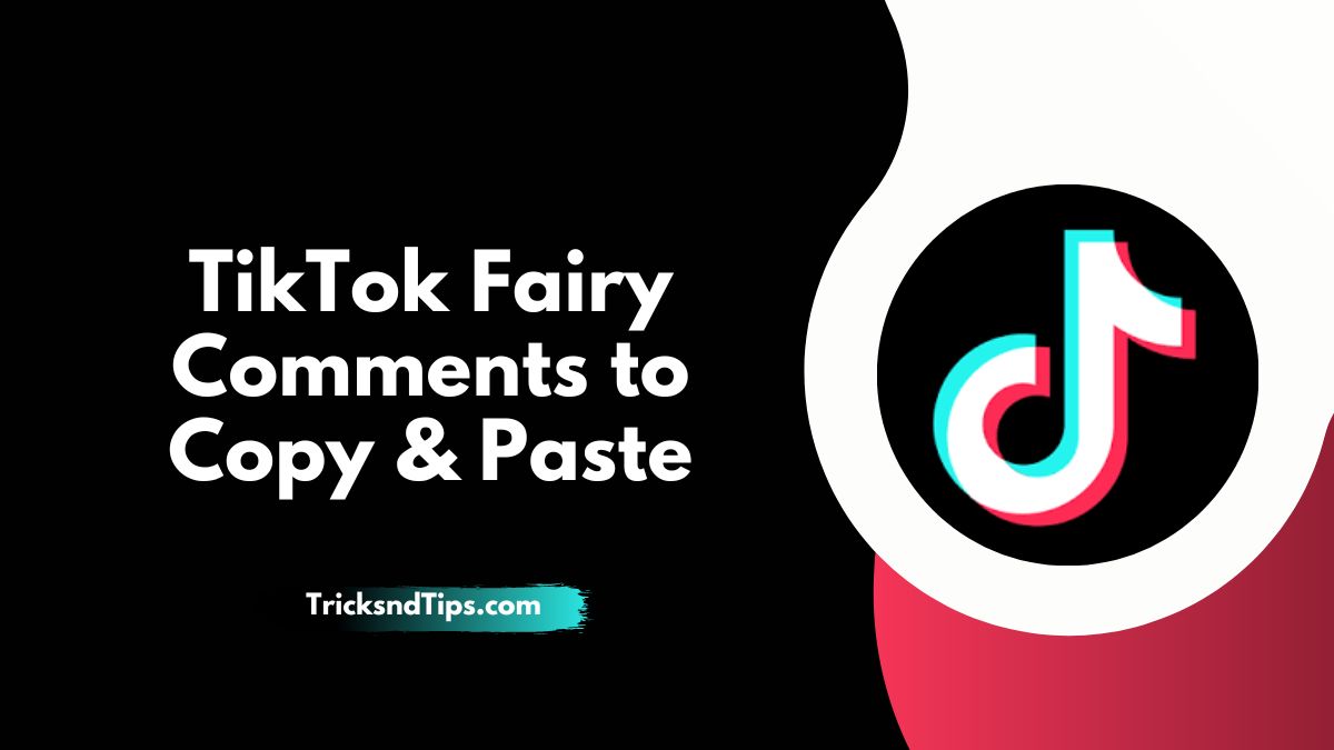 205+ TikTok Fairy Comments to Copy & Paste ( Latest & New ) ‍ 2023