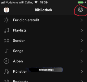 
how to turn off data saver spotify iphone