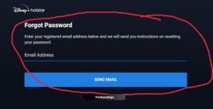 how to know my hotstar id and password