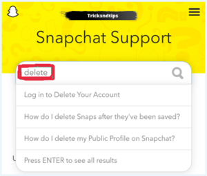 
snapchat deleted my account