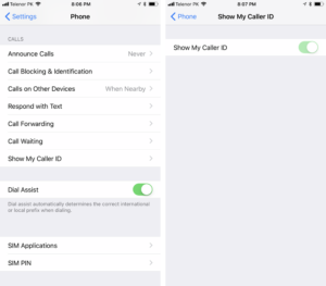 
how to check a private number that called you on iphone