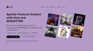 How do I apply the Spotify student discount to my Hulu account?