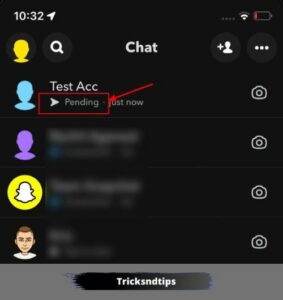 ¿Qué significa pendiente en Snapchat pero todavía amigos?