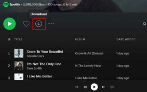 
how to download music from spotify to mp3