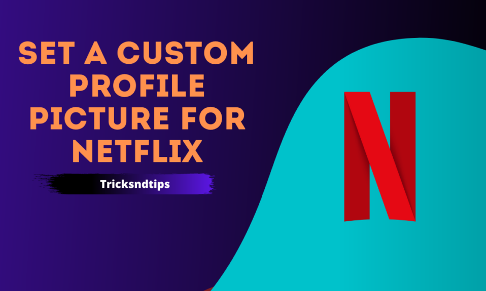 Set a Custom Profile Picture for Netflix